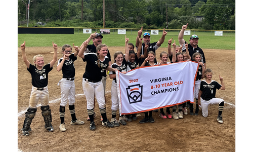 King William Little League 8-10 Year Old Softball State Champions
