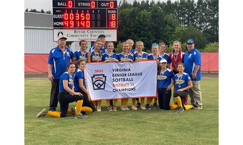 Mathews Ladies win 2023 Senior League Softball Championship