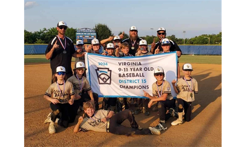 9-11 Year Old Division Baseball Champions