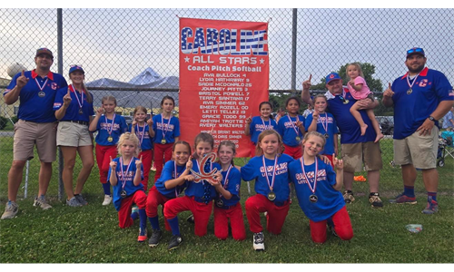2025 Coach Pitch Softball Champions - CCLL