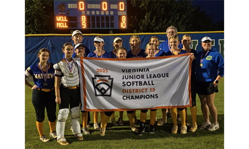 2025 District 15 Junior League Softball Champs - MCLL